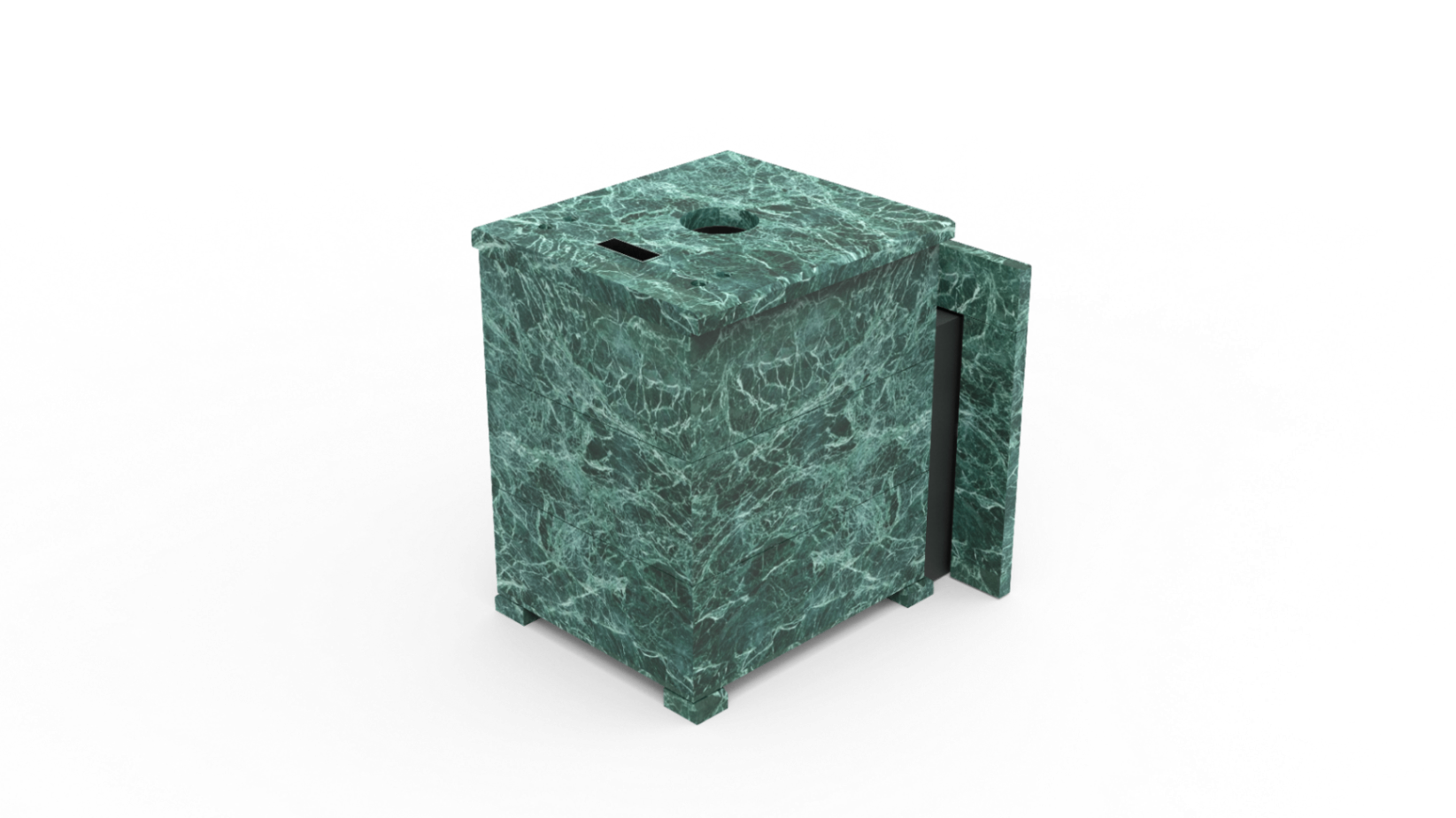 Печь из натурального камня Genesis GN 500 облицовка закрытая плоская пироксенит-элит фото в Новосибирске