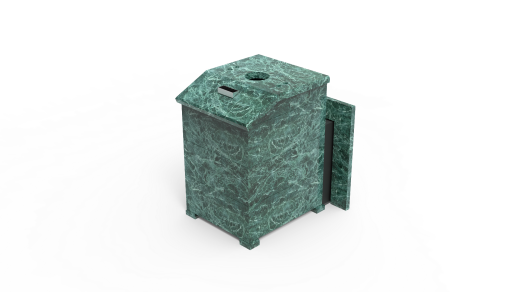 Печь из натурального камня Genesis GN 500 облицовка закрытая со скосом талькохлорит-шлифовка фото в Новосибирске