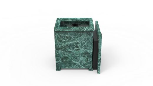 Печь из натурального камня Genesis GN 500 облицовка открытая пироксенит-элит фото в Новосибирске