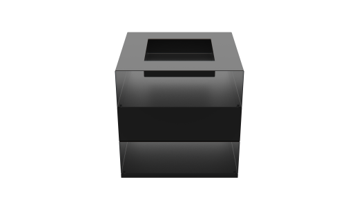 Очаг "Пламенный куб" фото в Новосибирске