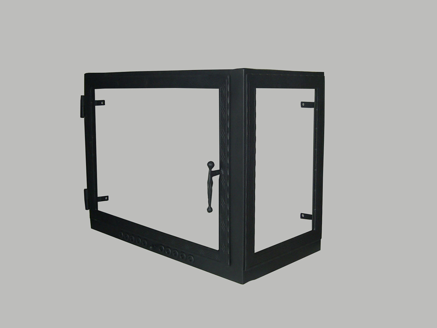 Дверь каминная угловая