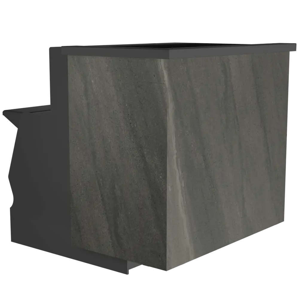 Банный камин 500, AISI 430+СВО фото в Новосибирске Банный камин 500, AISI 430+СВО фото в Новосибирске