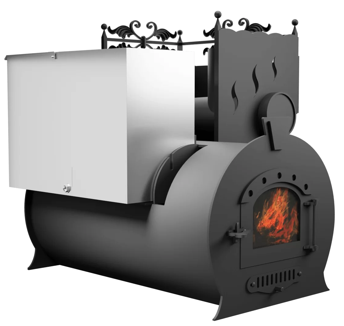 Печь Горыныч 3, каменка с правой стороны, малая дверь со стеклом фото в Новосибирске Печь Горыныч 3, каменка с правой стороны, малая дверь со стеклом фото в Новосибирске