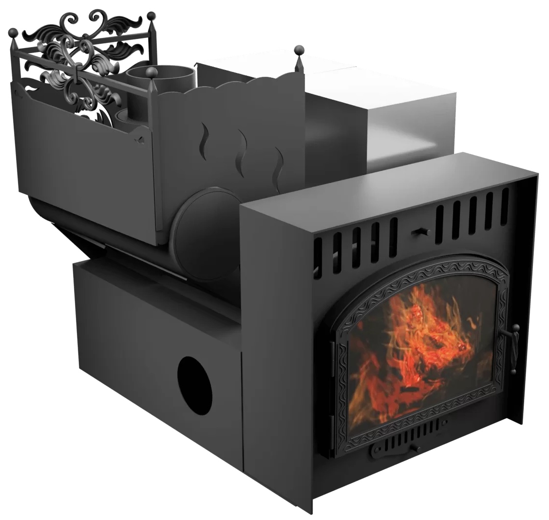 Горыныч 3 СВОП, каменка с левой стороны, большая дверь со стеклом фото в Новосибирске Горыныч 3 СВОП, каменка с левой стороны, большая дверь со стеклом фото в Новосибирске