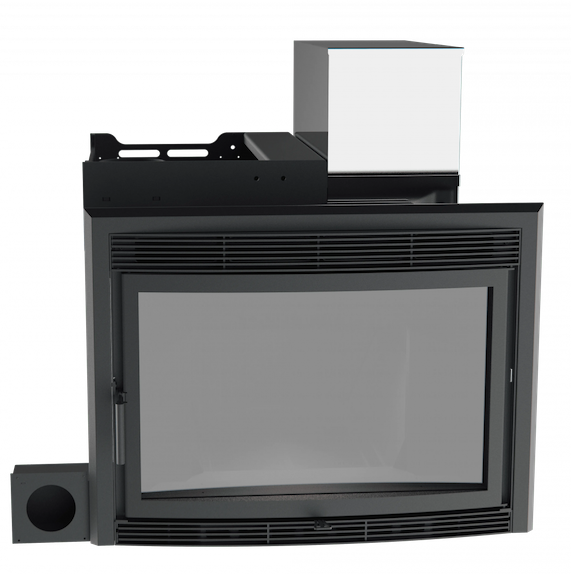 Банный камин 500, AISI 430+СВО фото в Новосибирске Банный камин 500, AISI 430+СВО фото в Новосибирске