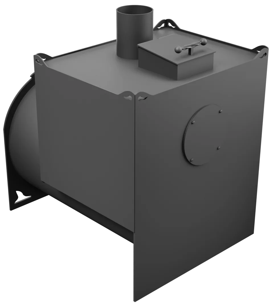 Печь Горыныч Мини, двойная каменка закрытая, малая дверь со стеклом фото в Новосибирске Печь Горыныч Мини, двойная каменка закрытая, малая дверь со стеклом фото в Новосибирске